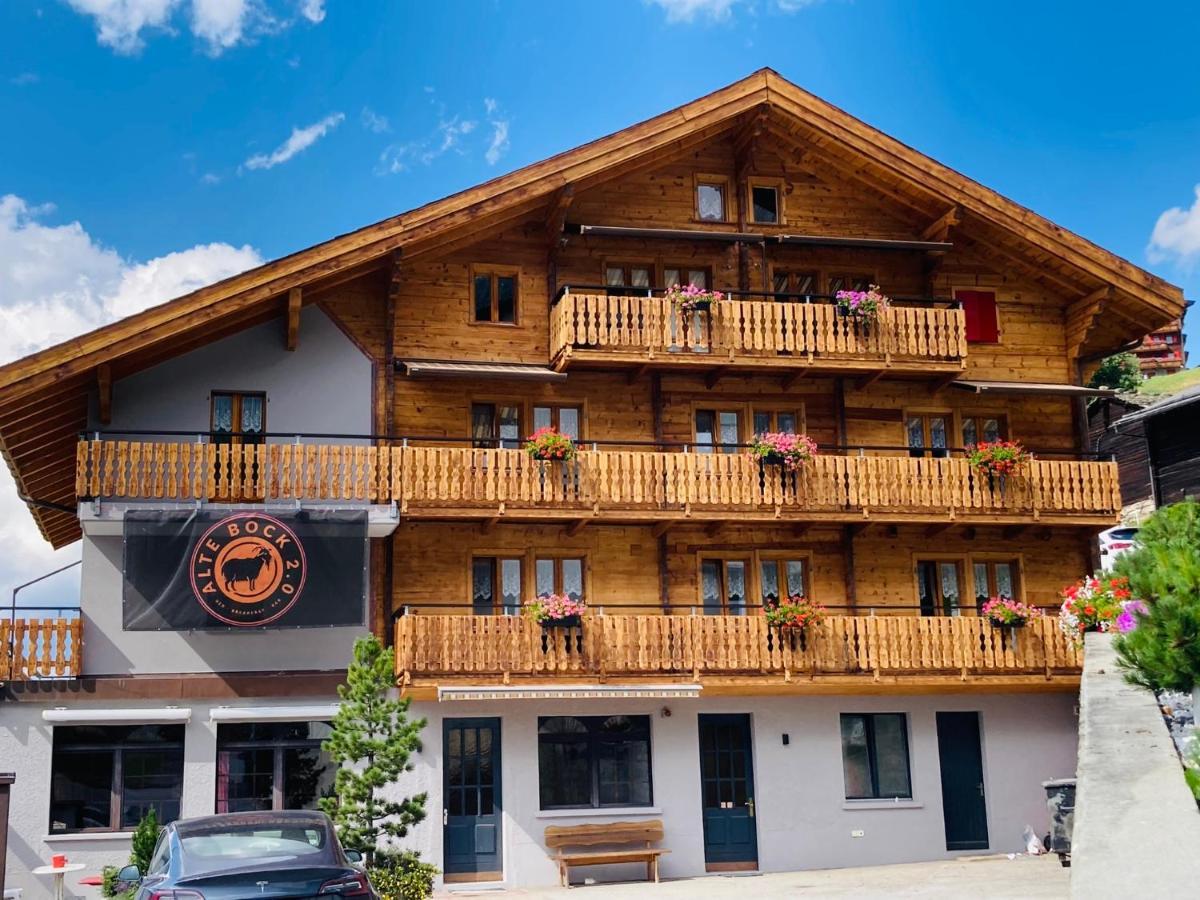 Alte Bock 2.0 Bed & Breakfast Grächen Екстериор снимка