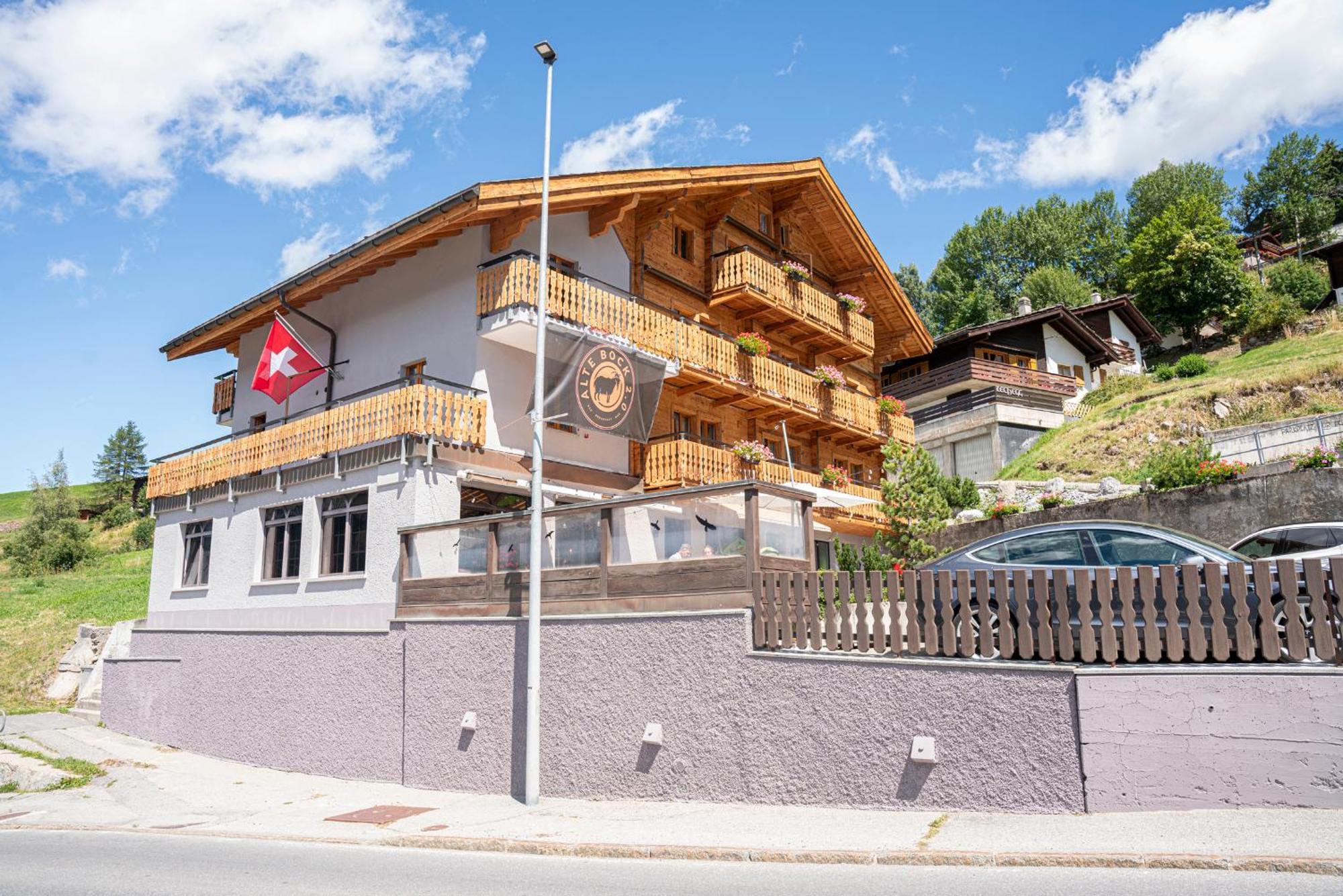 Alte Bock 2.0 Bed & Breakfast Grächen Екстериор снимка